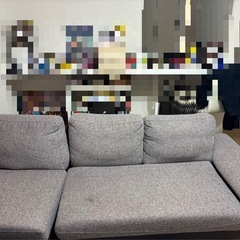 【0円】３人掛けソファ