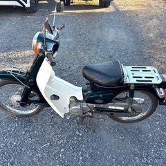 987.　動画あり　スーパーカブカスタム　4速　原付　バイク　50cc 車体　埼玉の画像