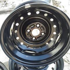 4本せっと！スズキ スペーシア 5AA-MK94S 純正鉄ホイール 14×4.5J 4H  PCD100 オフセット+45 ハブ径54の画像