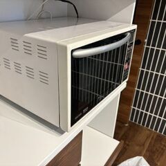 ファンヒーター、扇風機、レンジ3点セットを無料でお譲りしますの画像