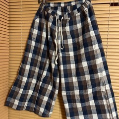 綿100% 雑貨屋さんのオシャレなパンツ Lサイズ
