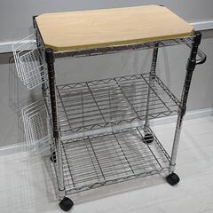 スチールラック キッチンワゴン　棚　の画像