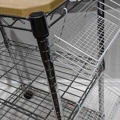 スチールラック キッチンワゴン　棚　の画像