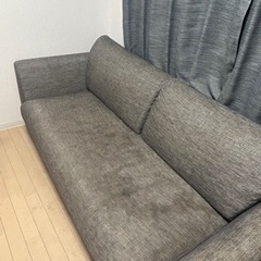 お譲り先が決まりました家具 ソファ 3人掛けソファの画像