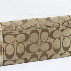 COACH コーチ 長財布 レザーの画像