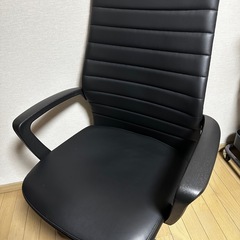 オフィスチェア(OC104 PVC BK)