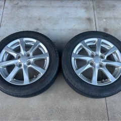 タイヤ付 ダイハツ純正ホイール 2本セット 155/65R14 ...