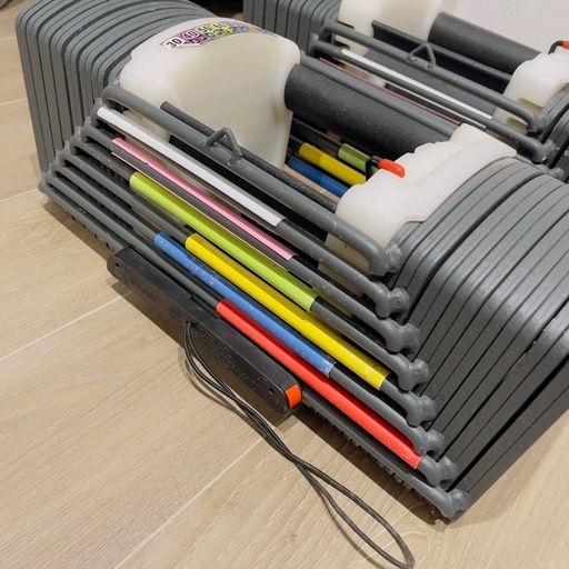 パワーブロックタイプ 可変式ダンベル 90ポンド(約41kg) ×2