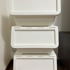 収納ボックス　3つの画像