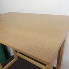 ❼-1　未使用/新品　折り畳み デスク コンパクト 木製　の画像