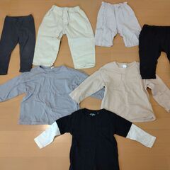 【USED】春物 上下7点 まとめ売り ネーム入りの画像
