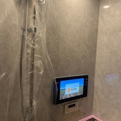 浴槽テレビ　TWINBIRD VB-BB161B ブラック 16V型浴室テレビの画像