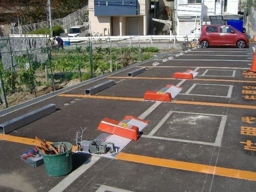 ◎コインパーキング機器類一式！格安譲渡！6台分！大阪府吹田市！