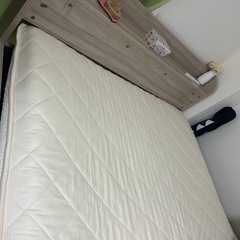 【無断キャンセルのため再募集】 セミダブルベットフレーム 