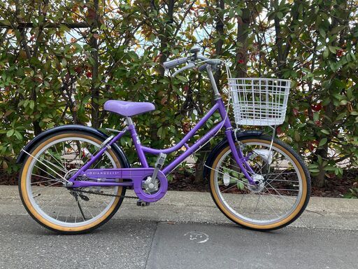 （お取引成立）【美品☆点検整備済み】自転車　20インチ　子供　女の子