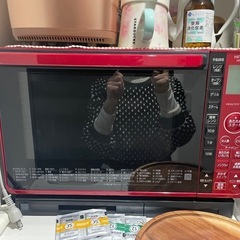 HITACHI ヘルシーシェフ　過熱水蒸気オーブンレンジ（2018年製）【3/14まで】