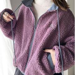 【新品】ブルゾン ＜J AVAジャバ別注＞　モコモコ　アウター　レディースの画像