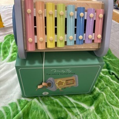 木のおもちゃ　森の音楽　知育玩具　ミルキートイ　鉄琴　太鼓　楽器　の画像