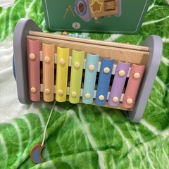 木のおもちゃ　森の音楽　知育玩具　ミルキートイ　鉄琴　太鼓　楽器　の画像