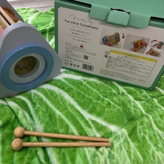 木のおもちゃ　森の音楽　知育玩具　ミルキートイ　鉄琴　太鼓　楽器　の画像