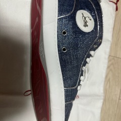 Christian Louboutin デニム ハイカットスニーカーの画像