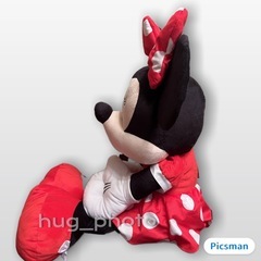 【美品】DisneyBaby ミニーマウス 特大 ぬいぐるみ 95cm ディズニー ミニーの画像