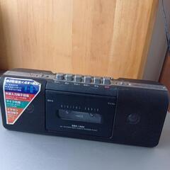 AM/FM STEREO RADIO CASSETE RECORDER PLAYER  昭和レトロ　ラジカセの画像