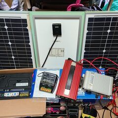 ソーラーパネル発電セット