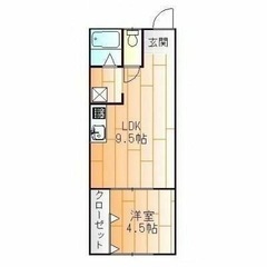 前家賃のみでご入居できるラク賃プランです‼️市内中心部の八幡町に...
