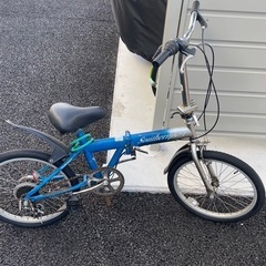ジャンク 折りたたみ自転車