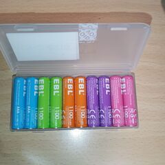 単３充電池７本＋単４充電池10本のセット 1200回繰り返し使える　充電式ニッケル水素電池2800mAh＋1100mAhの画像