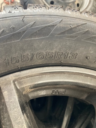 13インチ　スタッドレス　ホイールセット　４本
