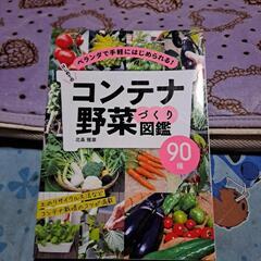 コンテナ野菜🥬９０種類、図鑑本(現状販売)