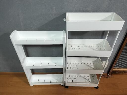 キャスター付き　収納棚　ラック