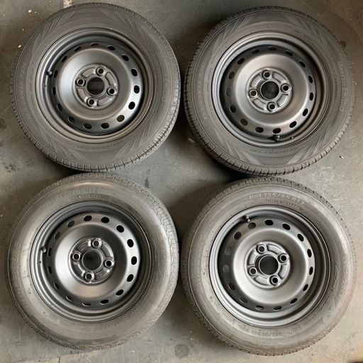 155 65 13 タイヤホイール 4本セット