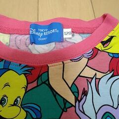 ディズニーアリエル総柄Tシャツの画像
