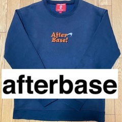 アフターベース　古着　クルーネックスエット 