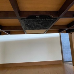 ダイニングテーブル　コタツ付きの画像