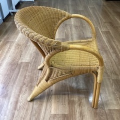 ラタンチェスト【町田市再生家具】243333の画像