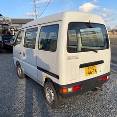 51エブリィ　67250キロ　車検8年3月　５速　エアコンパワステ付きの画像