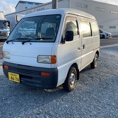 51エブリィ　67250キロ　車検8年3月　５速　エアコンパワステ付きの画像