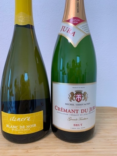 オーガニックワインとスパークリングワインなど