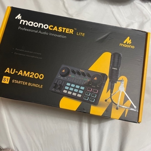 maono コンデンサーマイクとマイクスタンド USBケーブル