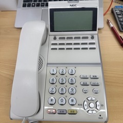 処分につき、値下げ！！NEC DT400シリーズ ホワイト電話機...