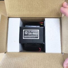 【未使用開封品】国際電業 ACソレノイド両用形 SA-4602 PULL-PUSH AC200V ストローク30mmの画像