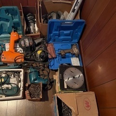 工務店　古い工具まとめての画像