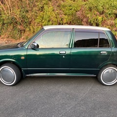 【最終値下げ‼️】早い者勝ち！かわいいレトロ車　ダイハツミラジーノの画像