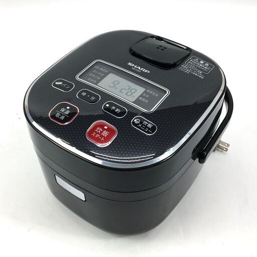 SHARP シャープ 3合炊き 炊飯器 KS-C5H-B ブラック 黒 2015年製 動作確認済 25a菊-