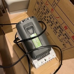 【2人取引中】スノーホエール　電動除雪機の画像