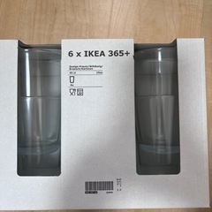 IKEA グラス　6個セット　未使用